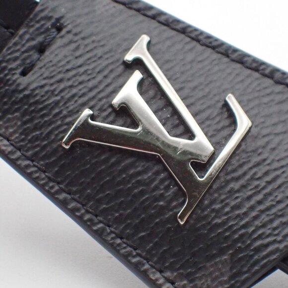 LOUIS VUITTON Porto Cle Cloche Cle Key Ring Monogram Eclipse - Picture 9 of 16